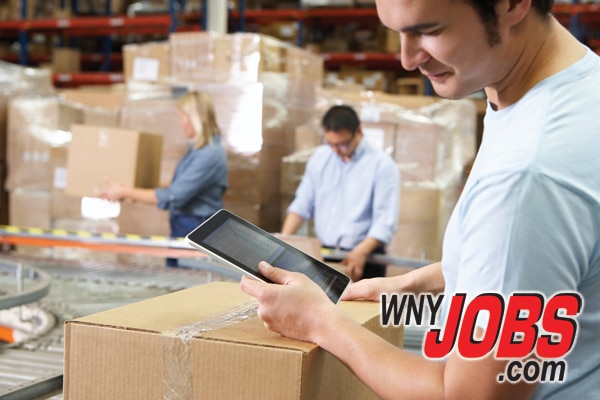 WNYJOBS warehouse material worker jobs